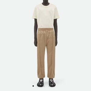 Bottega Veneta Men’s Cotton Pull On Elastic Casual Pants